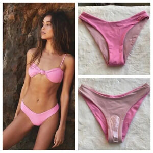 New! Free People x Kya Swim Penelope reversible bikini bottom 19419